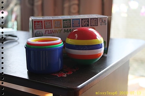 【桓兒】1y4m 手眼協調篇 趣味套杯駔+葡萄乾土司