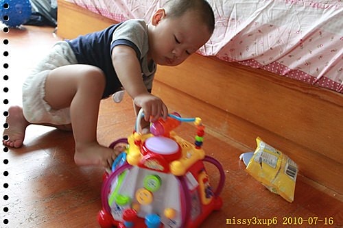 【敗家】六面聲光遊戲機＊15合一聲光智慧學習架