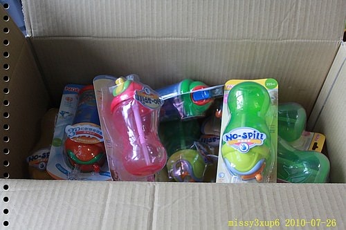 【團購】NUBY  吸管曲線水杯 開箱