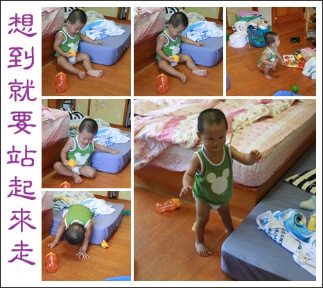 【桓兒】1y5m 終於拍到走路啦!! - 第2張圖 【桓兒】1y5m 終於拍到走路啦!!