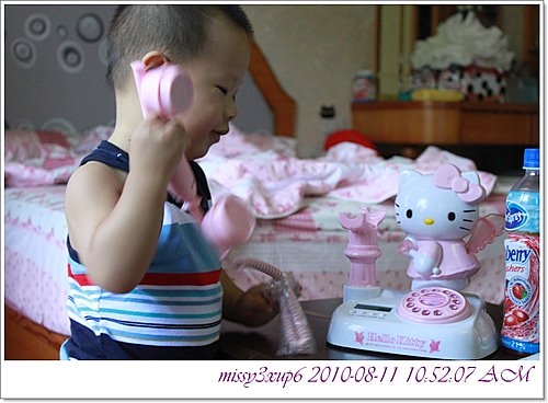 【敗家】淘寶來的KITTY家用電話 - 第8張圖 【敗家】淘寶來的KITTY家用電話