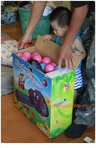 【敗家】藍印子便宜好多的大象球屋