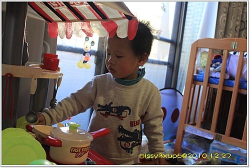 【敗家】孩子都該來一組，雙面廚具/餐車