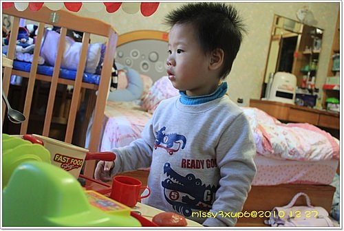 【敗家】孩子都該來一組，雙面廚具/餐車