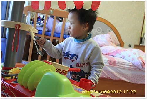 【敗家】孩子都該來一組，雙面廚具/餐車