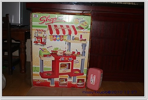 【敗家】孩子都該來一組，雙面廚具/餐車