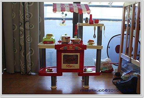 【敗家】孩子都該來一組，雙面廚具/餐車