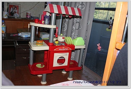 【敗家】孩子都該來一組，雙面廚具/餐車