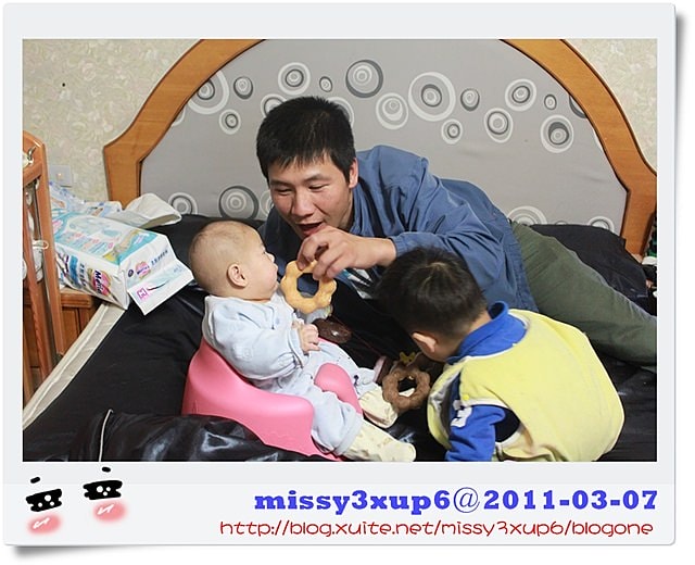 【愷愷】滿四個月收涎囉（甜甜圈版）