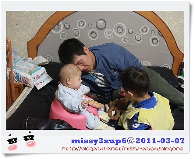 【愷愷】滿四個月收涎囉（甜甜圈版）