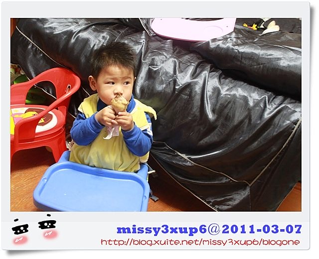 【愷愷】滿四個月收涎囉（甜甜圈版）