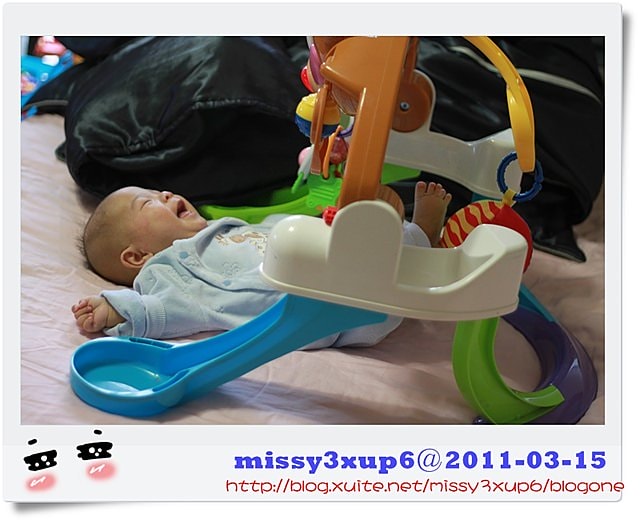 【愷愷】5m3d費雪踢踢熊，不踢怎麼玩？！