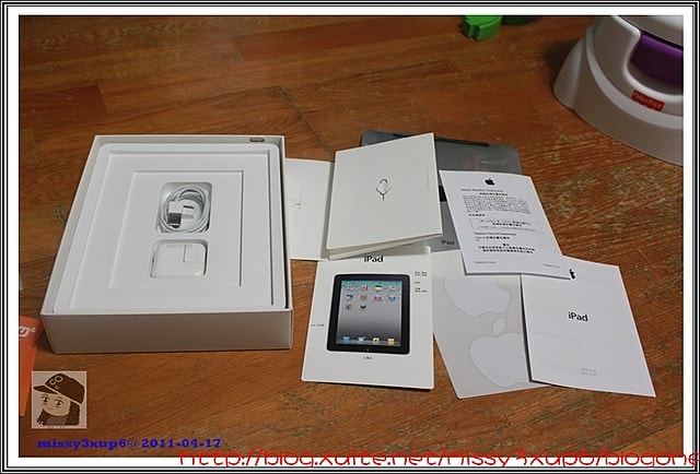 ２０１１.０６　遲來的IPAD記事 （桓2Y1M實玩