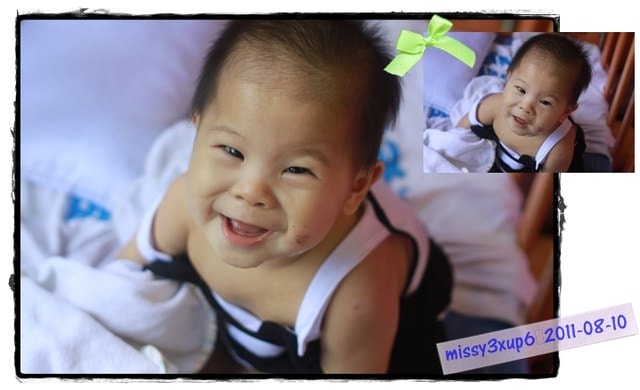 2011.08.13 9m愷兒副食之香菇雞湯加小白菜 - 第6張圖 2011.08.13 9m愷兒副食之香菇雞湯加小白菜