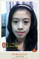 ２０１１.０１.１３ 首次上妝，眼線+新年新衣