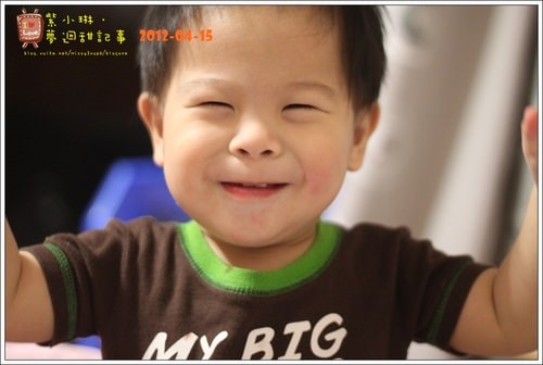 愷愷1Y5M，媽咪第一次操刀理髮篇