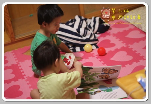 書寶寶 上誼變色龍捉迷藏&和英很慢很慢的蝸牛，桓3y2M愷1y6m