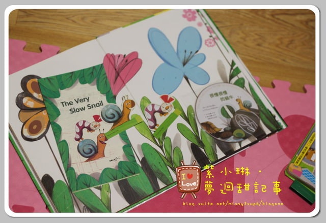 書寶寶 上誼變色龍捉迷藏&和英很慢很慢的蝸牛，桓3y2M愷1y6m