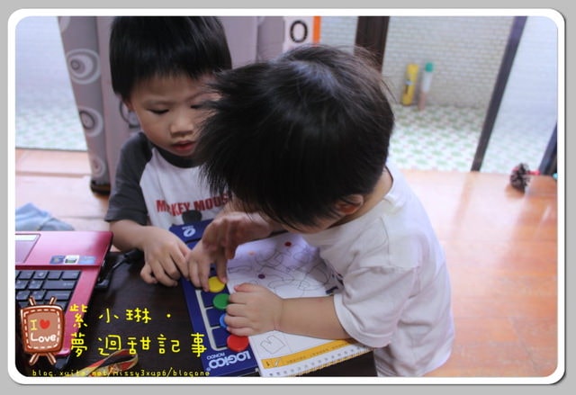 LOGICO邏輯教具，狗也有邏輯–[邏輯狗] 桓3Y3M，愷1Y7M