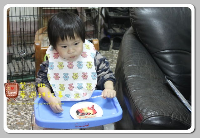 【桓兒4Y】自我發展的4y 生日快樂 (可愛的麥昆造型蛋糕)