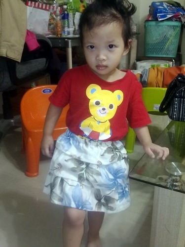 【敗家】淘寶MOMO不褪色亞麻裙＆手改親子裙～